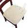 Genina Waterproof Seat Covers for Dining Room Chairs Stretch Chair Covers Removable Washable Dinning Room Kitchen Chair Seat Cushion Slipcovers ArgyleBeige 4 PCS
