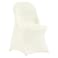 VEVOR Stretch Spandex Folding Chair Covers Universal Fitted Chair Cover Removable Washable Protective Slipcovers for Wedding Holiday Banquet Party Celebration Dining 30PCS Ivory White