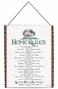 Manual Woodworker Manual Inspirational Collection Wall Hanging with Frame Home Rules with Verses X Carol Taylor 13 X 18Inch
