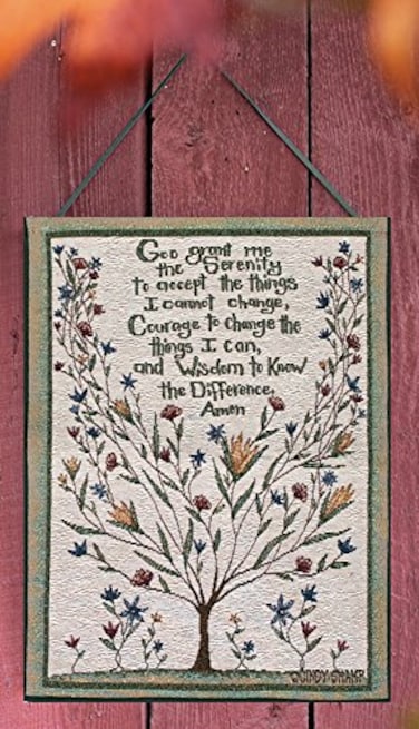Manual Woodworker Manual Inspirational Collection Wall Hanging Serenity Prayer X Cindy Shamp 13 X 18Inch