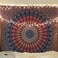 raajsee Blue Orange Tapestry Mandala Wall Hanging Wall Tapestries For Bedroom Aesthetic Tapestrys Queen 82x92 Inches 208x232 Cms
