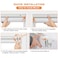 Persilux No Drill No Tools 100 Blackout Roller Shades for Indoor windows FreeStop Cordless Roller Blinds UV Protection Thermal Insulated Fabric Roller Window Shades for Home White 20W x 72H