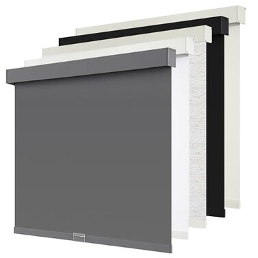 sunoff SUNOFF Cordless Blackout Roller Shades Blinds for Windows FreeStopPull Down Room Darkening with ValanceThermal Insulated Woven Fabric Window Door Blinds for HomeOfficeGrey 20 W x 72 H