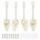 Vasteo Coolaroo Replacement Parts Bungee and Bungee ReceiverShade Tie DownsWeather Resistancefor Coolaroo Exterior Roller ShadeOutdoor BlindSand2 Set