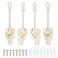 Vasteo Coolaroo Replacement Parts Bungee and Bungee ReceiverShade Tie DownsWeather Resistancefor Coolaroo Exterior Roller ShadeOutdoor BlindSand2 Set