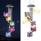 KAHACIYO Solar Butterfly Wind Chimes ColorChanging Outdoor SolarPowered 95 x 525 x 2 inches