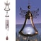 MUMTOP Solar Wind Chimes 31 Inch Metal Angel Wind Chime for Garden Yard Patio Decor