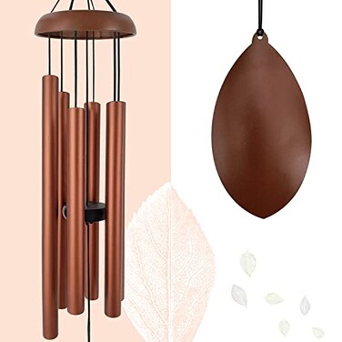 ASTARIN Wind Chimes for Outside Deep Tone36 Inch Windchime OutdoorsChimes for OutdoorsSympathy Wind Chimes Memorial for Mom DadRed Copper