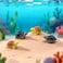 MAOMIA 40 Pcs Miniature Turtle Resin Figurine Plant Pot Fish Tank Decorations Fairy Garden Mini Tortoise Micro Landscape Decor Ornament