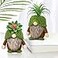 Upltowtme Succulent Gnomes Spring Decorations for Home Spring Green Plants Gnomes Swedish Plush Tiered Tray Decoration Indoor Table Office Collection Summer Gift Plant Lover