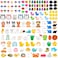 Woanger 300 Pcs Mini Resin Animals Figurines Bulk Miniature Garden Accessories Mushroom Flower Tiny Animals Mini Resin Figures for Crafts DIY Micro Landscape Plant Birthday OrnamentStylish