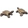MAOMIA 2 Pcs Miniature Turtle Figurines Fish Tank Decoration Fairy Garden Teutle Landscape Decor Ornament