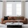 hei! dear Black Curtain Rods for Windows 28 to 48 Inch234ft 1 Inch Diameter Heavy Duty Curtain Rod Adjustable Decorative Drapery Poles 1845 Matte Black