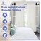 TKZTKZ Curtain Rods No Drilling for Windows 18 to 45 InchNo Drill Small Black Curtain Rod with Adhesive Brackets for Bedroom58 Apartment Renter Friendly Adjustable Drapery Rods Easy Install
