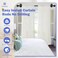 TKZTKZ Curtain Rods No Drilling for Windows 18 to 45 InchNo Drill Small Black Curtain Rod with Adhesive Brackets for Bedroom58 Apartment Renter Friendly Adjustable Drapery Rods Easy Install