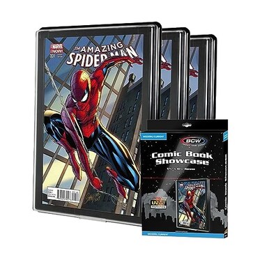 BCW Comic Book Frame with UV Protection ModernCurrent Age Comic Book Display Frame Comic Book Showcase Display Case Comic Book Holder Picture Frame Current 3 Pack