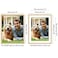 Americanflat 22x28 Poster Frame Natural Oak Engineered Wood with Polished Plexiglass Matted to 18x24 Photo Size Hudson Collection Wide Picture Frame for Wall Display Natural Oak