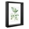 CORE ART 8x10 Floating Picture FrameDouble Plexglass Floating Frame for 5x74x6 PicturesWall or Tabletop DisplayBlack