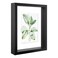 CORE ART 8x10 Floating Picture FrameDouble Plexglass Floating Frame for 5x74x6 PicturesWall or Tabletop DisplayBlack