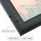 Craig Frames CD Display Frame 7x12 Black Style 1Inch Moulding with Smooth Matte Finish Clear Glass and CD Mat Wall Mountable Album Display for Collectors
