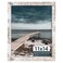 Fisnish 11x14 Picture Frame for Tabletop Display Horizontal or Vertical Wall Mounting Distressed White