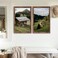 Fisnish 11x17 Picture Frame Brown Classic Poster Frame for Horizontal or Vertical Wall Mounting 1 Pack