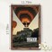 Fisnish 11x17 Picture Frame Brown Classic Poster Frame for Horizontal or Vertical Wall Mounting 1 Pack