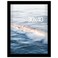 Fisnish 30x40 Picture Frame Black with HD Plexiglass Durable and Scratchproof for Horizontal or Vertical Wall Mounting 1 Pack