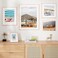 FLYJOE 5x7 Picture Frame 5x7 Metal Frame With Mat For 4x6 5 x 7 Aluminum Photo Frame Plexiglass And Hanging Hardware Included 5 By 7 Picture Frame Rose Gold