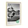 FrameWorks 12x18 Matted to 11x17 Picture Frame Aluminum Frame wTempered Glass Removable Mat for Photos Posters Art Stylish Wall Frame for Home Decor Gallery Walls Office Living Room Gold