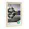 FrameWorks 12x18 Matted to 11x17 Picture Frame Aluminum Frame wTempered Glass Removable Mat for Photos Posters Art Stylish Wall Frame for Home Decor Gallery Walls Office Living Room Gold