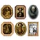 Garma Halloween Decorations Indoor 3D Changing Face Moving Portrait Pictures Frames for Scary Halloween Haunted Mansion House Decor Wall Decoration 6 Pack