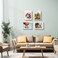Golden State Art 12x16 Picture Frame with Mat for 11x14 Picture Shatter Resistant Plexiglass Engineered Wood Gallery Wall Frame for 30x40 cm Print White 1 Pack