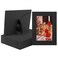 Golden State Art Pack Of 25 4X6 Paper Picture Frames With Easel Photo Frame Cards Diy Cardboard Black