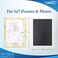 Icona Bay 5x7 Picture Frames Gold 6 Pack Modern Professional Frame Set Noble Collection