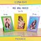 Icona Bay 5x7 Picture Frames Purple 3 Pack Colored Solid Wood Scandinavian Style Frames for Photo Pizzazz Collection
