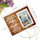 Itsoly Dad Picture Frame Gift for Dad From Daughter Birthday Gift Wooden Frame Celebrating the Love Between a Father and Daughter