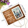Itsoly Dad Picture Frame Gift for Dad From Daughter Birthday Gift Wooden Frame Celebrating the Love Between a Father and Daughter