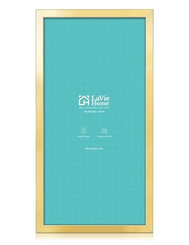 LaVie Home 20 x 40 Poster Frame Gold Display Pictures 20x40 Stable and Sturdy Picture Frame and Polished Plexiglass Horizontal and Vertical Format of The Wall1 Pack