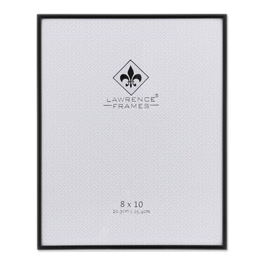 Lawrence Frames Metal Frame Simply Black 8x10