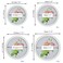 Levoberg Round Photo Frame Wooden Wall Mounted Stylish Picture Frame Home Decor White 7 inch