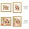 Picrit 8x10 Picture Frame Set of 12 Display 5x7 with Mat or 8x10 without Mat Photo Frames for Wall Mounting or Table Top Display Gold