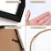 QUTREY Black 4x6 Hanging Picture Frames Set of 2 4 Openings Collage Photo Frames for Vertical 4 by 6 inch Pictures for Wall Decor