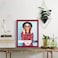 Renditions Gallery 11x14 inch Picture Frame Cherry Red Wood Grain Frame Highend Modern Style Made of Solid Wood and High Definition Glass for Wall and Tabletop Photo Display