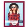 Renditions Gallery 11x14 inch Picture Frame Cherry Red Wood Grain Frame Highend Modern Style Made of Solid Wood and High Definition Glass for Wall and Tabletop Photo Display