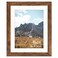SNXJWA Brown 8x10 Picture Frame with Mat for 6x8 Display Rustic Desk Wall Photo Frame for Horizontal and Vertical 1 Pack