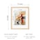 TONES FRAME DESIGN 11x14 Solid Wood FrameNatural Oak Wood Picture Frame can Display Photo 8x10 With Mat or 11 x 14 Without MatSingle Poster Frame for Wall Home Decor