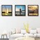 VITOIVE 16x16 Frame Black With Mat 12x12 Solid Wood Picture Frames Wall Mounting 3 pack 16x16 Inch