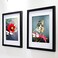 VITOIVE 18x18 Frame Black With Mat 14x14 Solid Wood Picture Frames Wall Mounting 3 pack 18x18 Inch