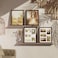 Vittanly 11x14 Collage Picture Frame Displays 5Pcs 4x6 Pictures with Mat or 1Pcs 11x14 without Mat for Wall Mounting Picture Frames Collage Wall Decor in Brown 1 Pack
